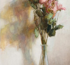 Картина "Вечерние розы"