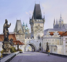 Картина "Прага. Карлов мост"