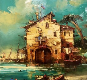 Картина "Венецианский мотив"