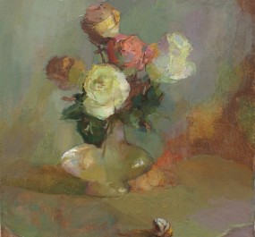 Картина "Букетик роз"