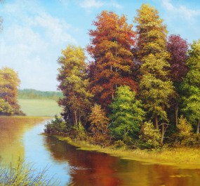 Картина "Осень золотая"