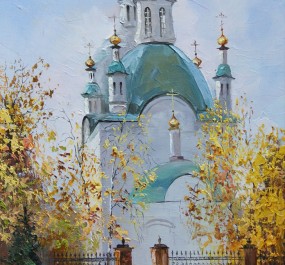 Картина "Церковь"