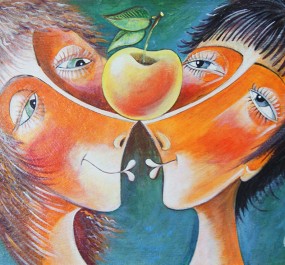 Картина "Яблоко любви"