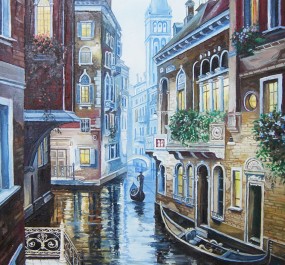 Картина "Вечерняя Венеция"