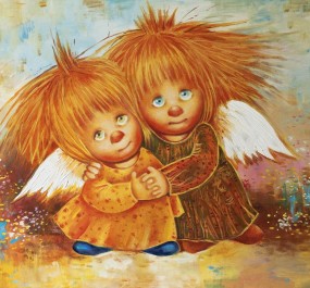 Картина "Ангелочки"