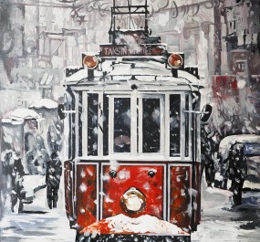 Картина "Трамвай"