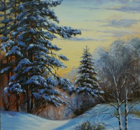 Картина "Снежное царство"