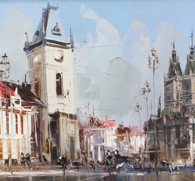 Картина "Из серии Виды европейских городов. Прага"