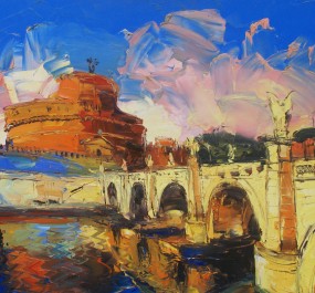 Картина "Карлов мост"