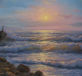 Картина "На берегу моря"