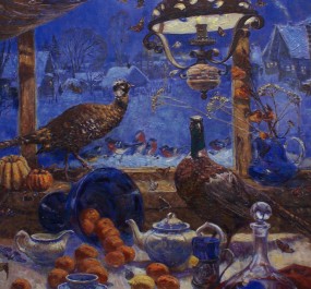 Картина "В лучах Эльзаской лампы"