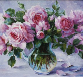 Картина "Букетик роз"