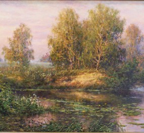 Картина "Тихая речка"