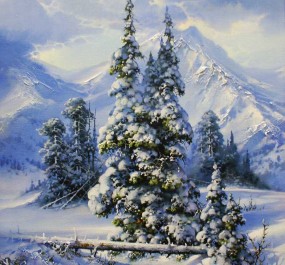 Картина "Зимняя фантазия"
