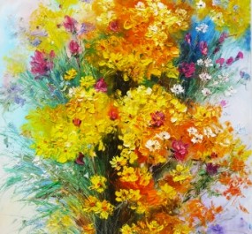 Картина "Цветочная феерия"