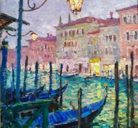 Картина "Венеция.Канал"