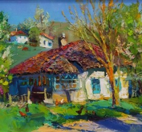 Картина "Солнечный денек в Курском"