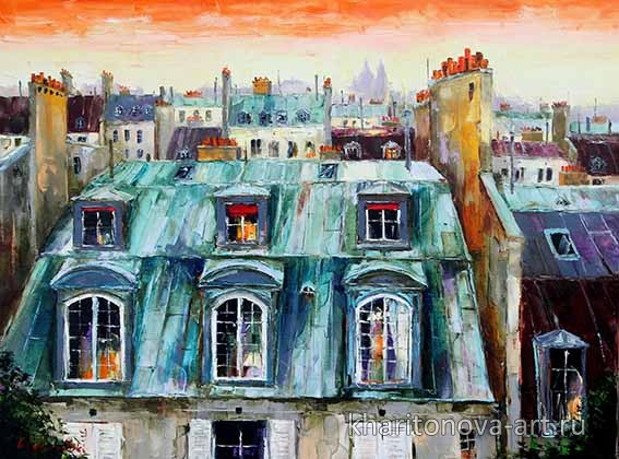 Paris roofs 2