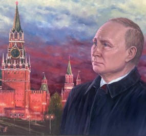 Картина "Москва.Кремль.Путин В.В"
