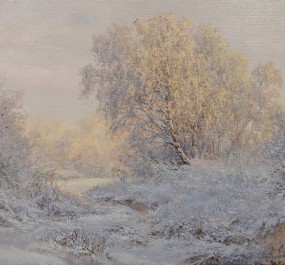 Картина "Январский денек"