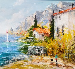 Картина "На прогулке"