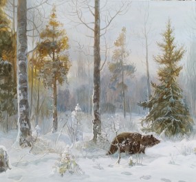 Картина "Медведь"
