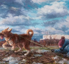 Картина "Выгул"