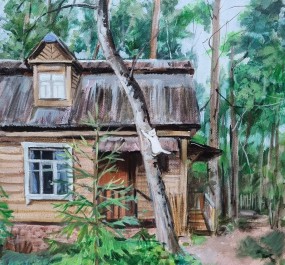Картина "Коты прилетели"