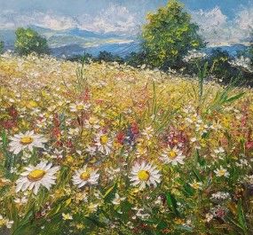 Картина "Ромашковое поле"