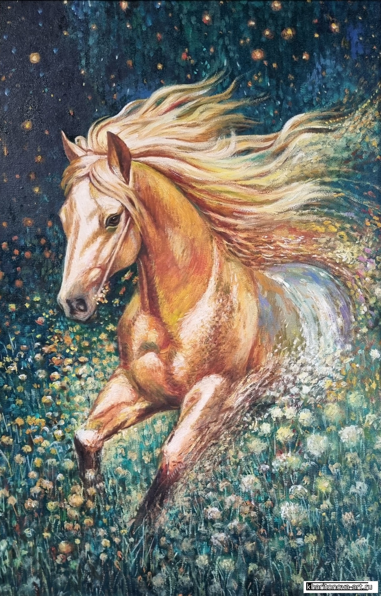 Лошадка золотая