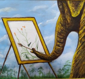 Картина "Живописец"