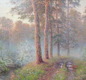 Картина "Майский лес"