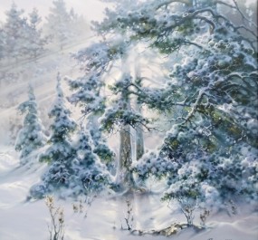 Картина "Зимний полдень"