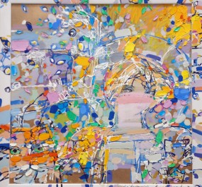 Картина "Ангелы и коты"