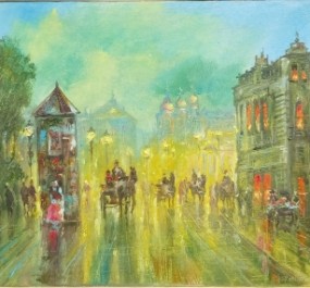 Картина "Звуки города"