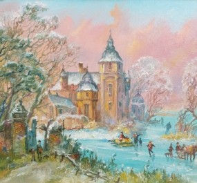 Картина "Первый лед"