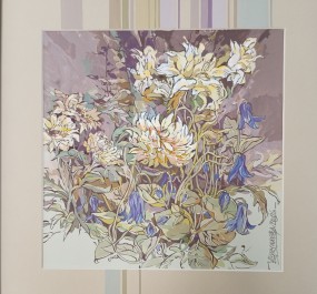 Картина "Цветочные туманы"