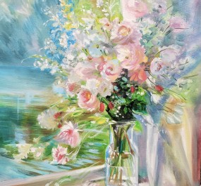 Картина "Утренний букет"