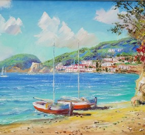 Картина "Лагуна"