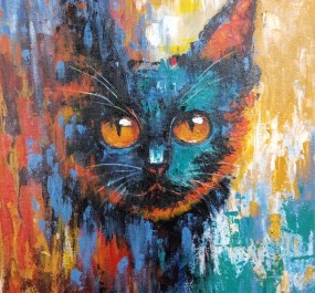Картина "Кошка"