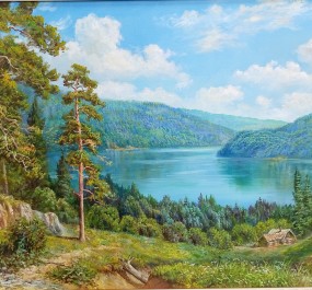 Картина "Глубинка"