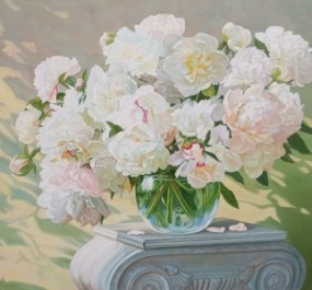 Картина "Пионына колонне"