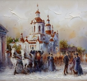 Картина "Тюмень ретро"