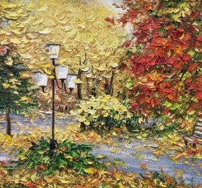 Картина "Красный клен"