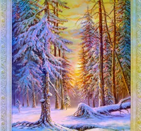 Картина "Зимняя сказка"