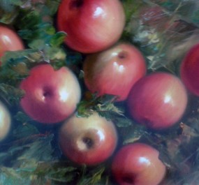 Картина "Наливные яблоки"