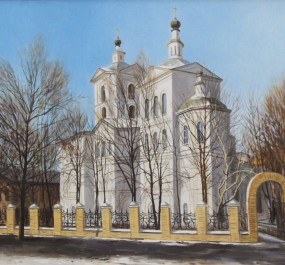 Картина "Церковь Михаила Архангела"