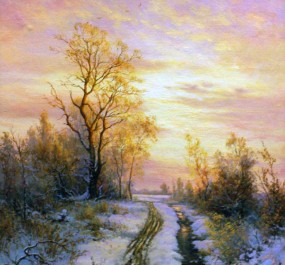 Картина "Ранний снег"