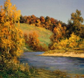 Картина "Осень в берегах"