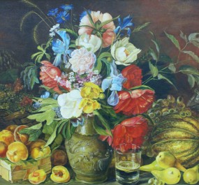 Картина "Плоды и фрукты"
